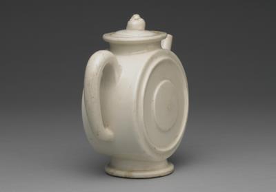 图片[3]-Oblate teapot in white glazeOblate teapot in white glaze Te-hua ware, Ming dynasty (early 17 th. century)-China Archive